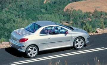 Пежо 206, Кабріолет 2000 - 2008 CC 1.6 MT (109 Hp)