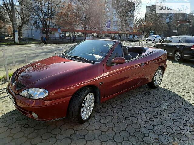 Рено Меган, Кабріолет 1998 - 2002 Cabriolet (EA) 1.6 i 16V