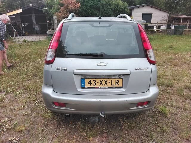 Шевроле Такума 2007 в Европе на Automoto.ua Серебряный Шевроле Такума, объемом двигателя 2 л и пробегом 157 тыс. км за 1282 $, фото 3 на Automoto.ua