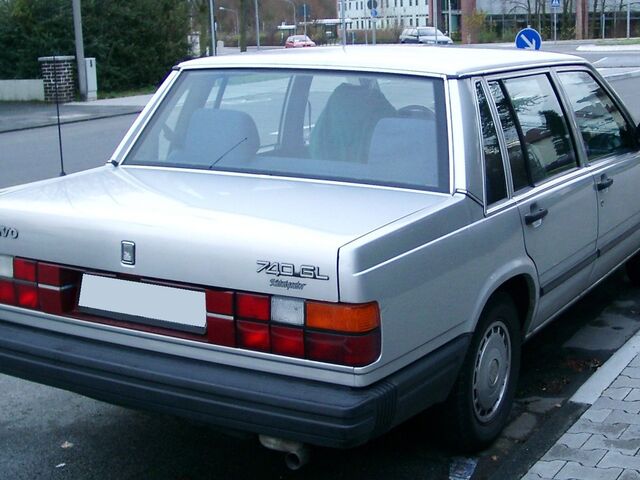 Вольво 740, Седан 1989 - 1989 2,3 16V