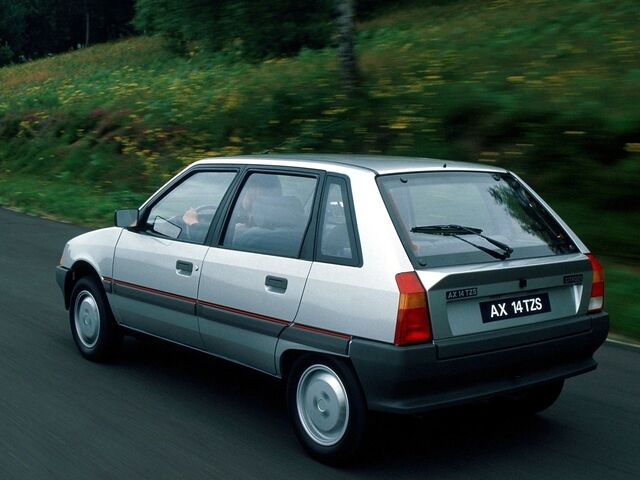 Ситроен АХ, Хэтчбек 1988 - 1992 (ZA) 14 (84 hp)