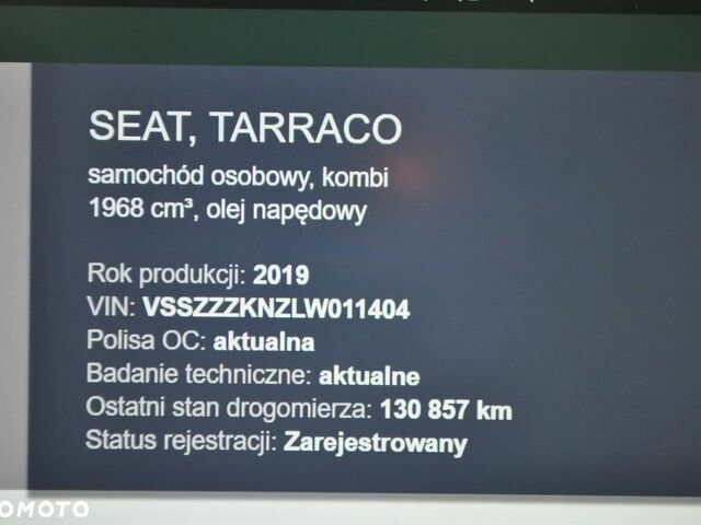 Сеат Tarraco, об'ємом двигуна 1.97 л та пробігом 135 тис. км за 16825 $, фото 38 на Automoto.ua