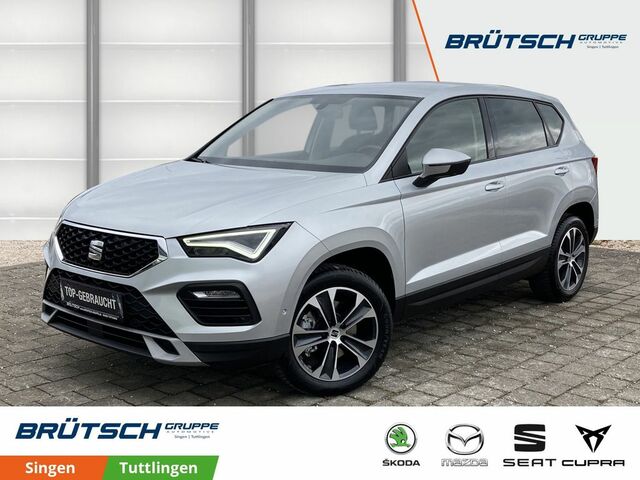 Серый Сеат Ateca, объемом двигателя 1.97 л и пробегом 48 тыс. км за 27643 $, фото 1 на Automoto.ua