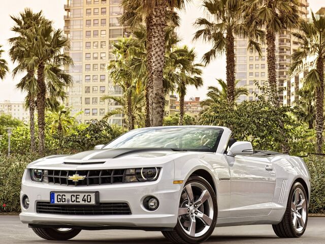 Шевроле Камаро, Кабриолет 2012 - н.в. V Convertible 6,2i V8 MT (432 Hp)