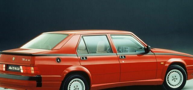 Альфа Ромео 75, Седан 1990 - 1992 Alfa  3.0 V6 (162.B6C)