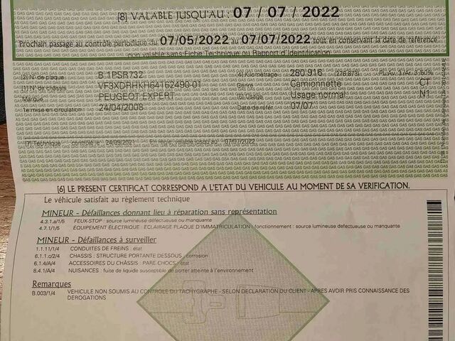 Пежо Експерт вант.-пас., об'ємом двигуна 2 л та пробігом 288 тис. км за 4860 $, фото 12 на Automoto.ua