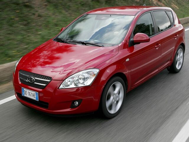 Киа Сид, Хэтчбек 2007 - 2010 pro_сeed 1.4L (109)