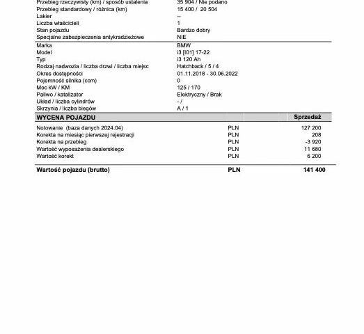 БМВ І3, об'ємом двигуна 0 л та пробігом 36 тис. км за 26566 $, фото 34 на Automoto.ua