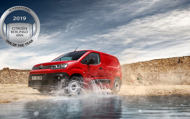 НОВЫЙ CITROЁN BERLINGO ФУРГОН: «МЕЖДУНАРОДНЫЙ ФУРГОН 2019 ГОДА»!