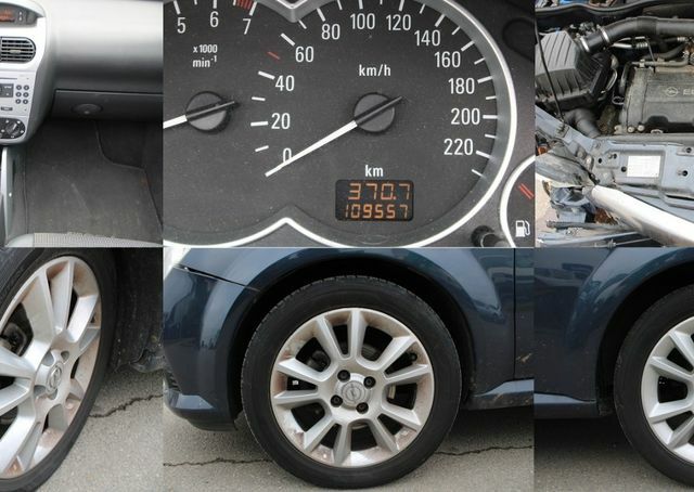 Серый Опель Тигра, объемом двигателя 1.36 л и пробегом 109 тыс. км за 1088 $, фото 13 на Automoto.ua