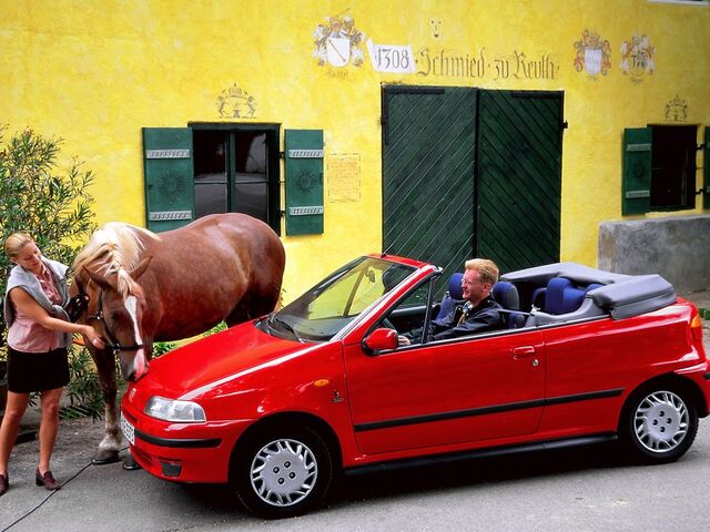 Фиат Пунто, Кабриолет 1995 - 1999 Cabrio (176C) 1.2 i S