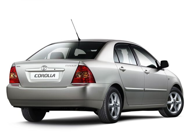 Тойота Королла, Седан 2001 - 2007 (E12) 1.6 i 16V