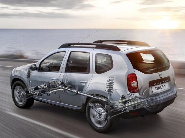 Дачия Duster, Внедорожник / Кроссовер 2010 - н.в. 1.6 16V 105 4x2 MT