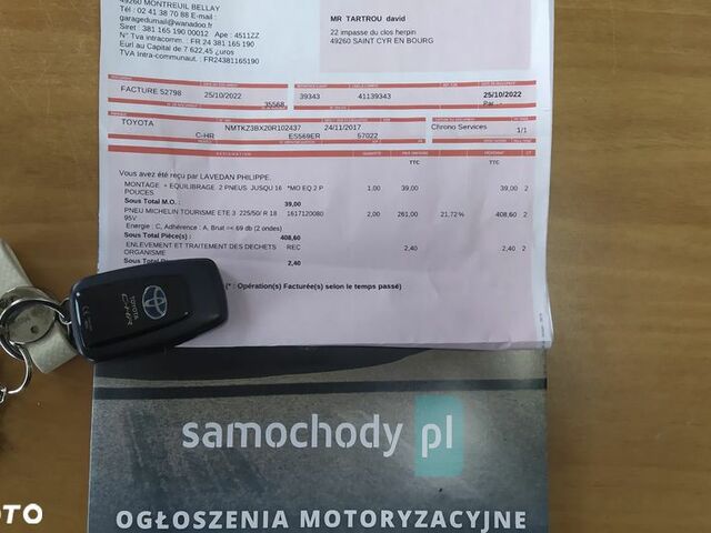 Тойота C-HR, об'ємом двигуна 1.8 л та пробігом 61 тис. км за 18726 $, фото 36 на Automoto.ua