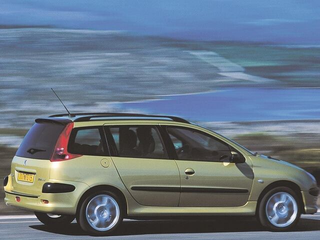 Пежо 206, Універсал 2002 - 2010 SW 1.4 HDi MT (68 Hp)