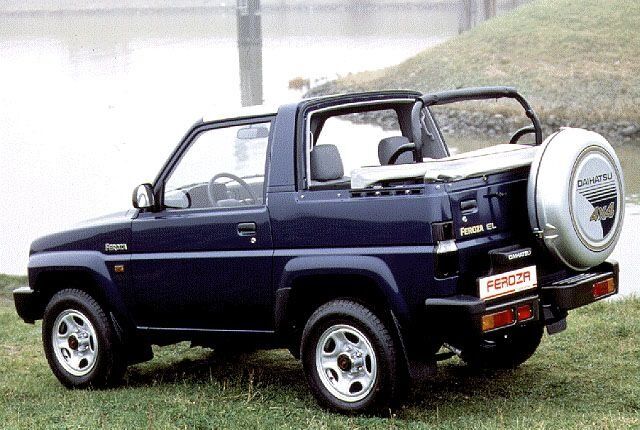 Дайхатсу Feroza, Позашляховик / Кросовер 1988 - 1998 Soft Top 1.6 i 16V (95 Hp)