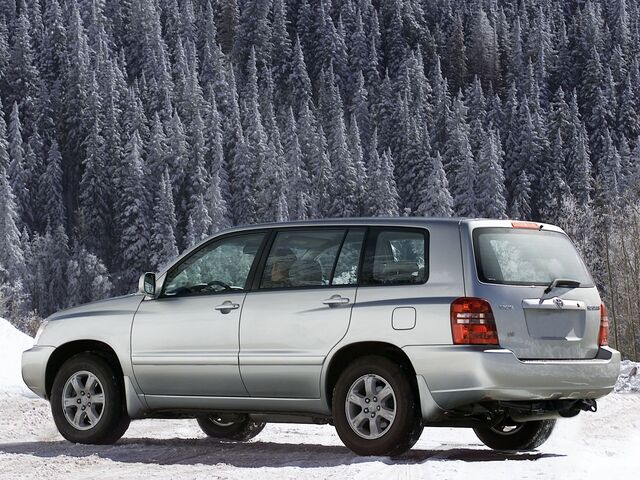 Тойота Хайлендер, Внедорожник / Кроссовер 2001 - 2007 I 2.4 i 16V 4WD