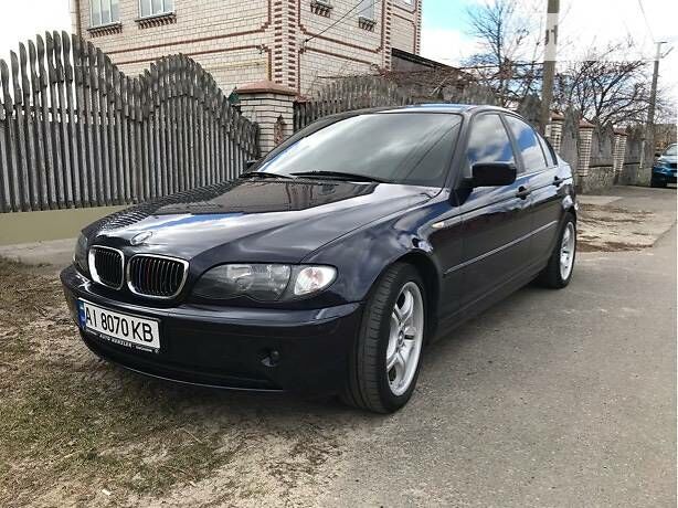 БМВ 3 Серія, Седан 2001 - 2005 (E46) 316 i (105 hp)