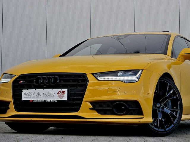 Жовтий Ауді С7, об'ємом двигуна 3.99 л та пробігом 78 тис. км за 44123 $, фото 1 на Automoto.ua