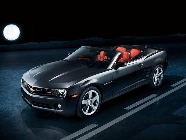 Шевроле Камаро, Кабриолет 2012 - н.в. V Convertible 6,2i V8 MT (432 Hp)