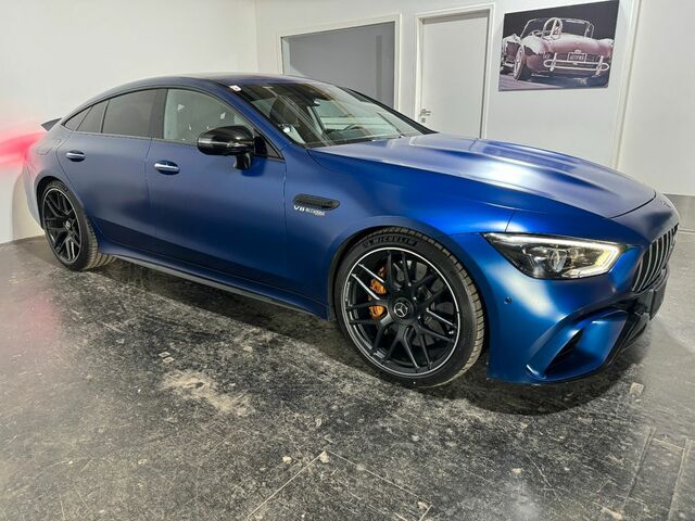 Синий Мерседес AMG GT, объемом двигателя 3.98 л и пробегом 80 тыс. км за 106670 $, фото 2 на Automoto.ua