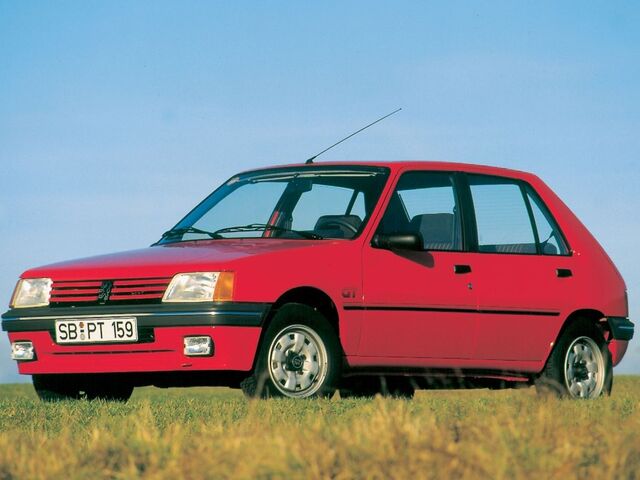 Пежо 205, Хетчбек 1986 - 1998 II (20A/C) 1.3 Rallye