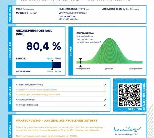 Фольксваген ID.4 2021 в Европе на Automoto.ua Серый Фольксваген ID.4, объемом двигателя 0 л и пробегом 170 тыс. км за 22582 $, фото 7 на Automoto.ua