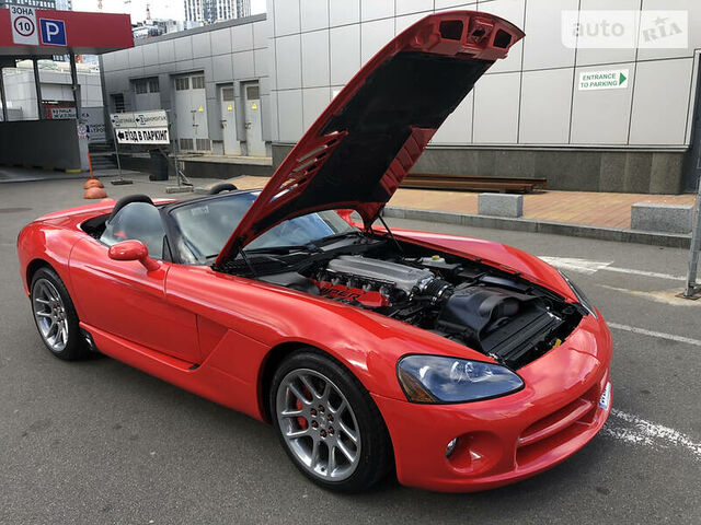 Додж Вайпер, Кабриолет 2002 - 2006 RT II 8.3 i V10 20V SRT-10 (506 hp)