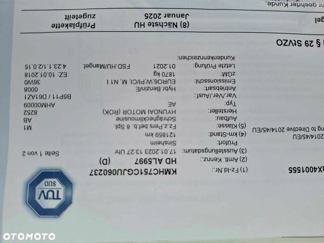 Хендай Ioniq, об'ємом двигуна 1.58 л та пробігом 129 тис. км за 16393 $, фото 21 на Automoto.ua