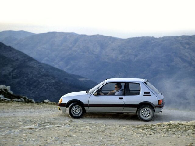 Пежо 205, Хетчбек 1986 - 1998 II (20A/C) 1.6 GTI