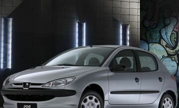 Пежо 206, Хэтчбек 1998 - 2010 1.6 i MT 3-door (88 Hp)