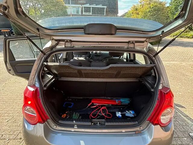 Шевроле Авео 2011 в Европе на Automoto.ua Серый Шевроле Авео, объемом двигателя 1.21 л и пробегом 71 тыс. км за 7004 $, фото 9 на Automoto.ua