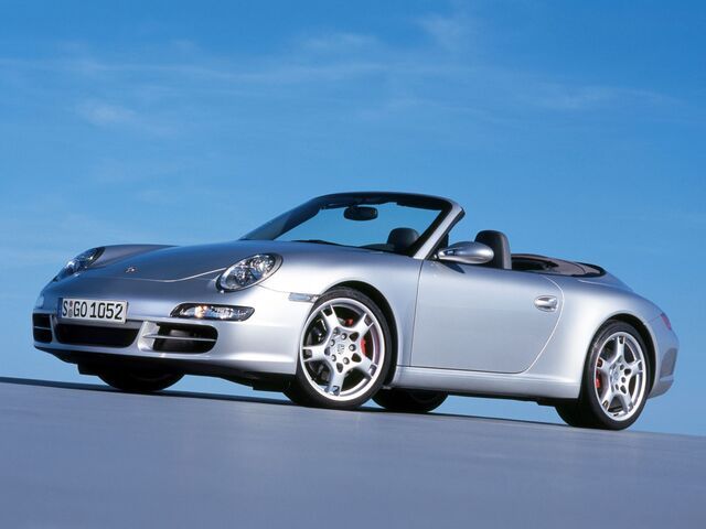 Порше 911, Кабриолет 2004 - н.в. (997) 3.8 Carrera S Cabriolet AT (355 Hp)