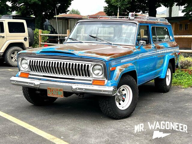 Синій Джип Wagoneer, об'ємом двигуна 0 л та пробігом 111 тис. км за 48913 $, фото 4 на Automoto.ua