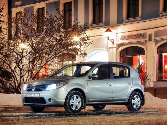 Рено Сандеро, Хетчбек 2009 - н.в. 1,6i Stepway