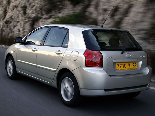 Тойота Королла, Хэтчбек 2001 - 2007 Hatch (E12) 1.4 i 16V