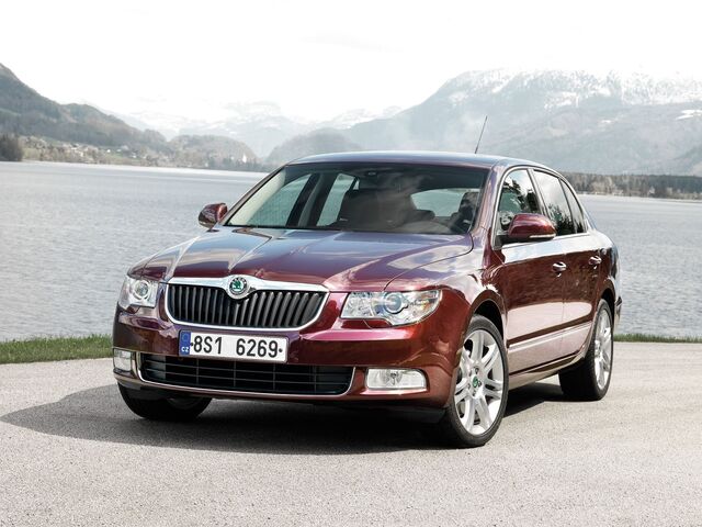 Шкода Суперб, Седан 2008 - н.в. II 2,0 TDI (170)