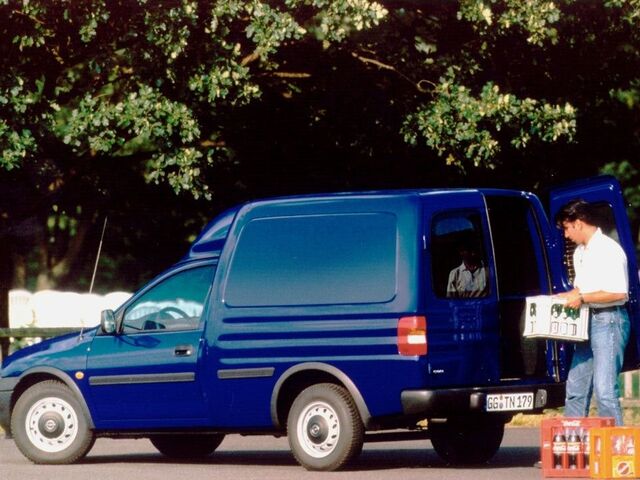 Опель Комбо вант.-пас., Фургон 1994 - 2001 Van 1.4 i MT (60 Hp)