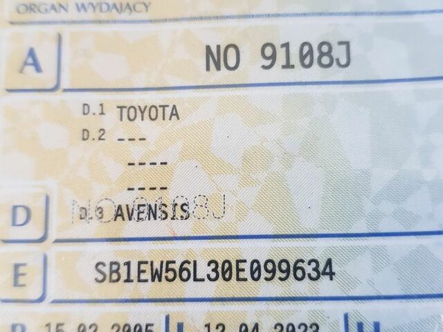 Тойота Авенсіс, об'ємом двигуна 2 л та пробігом 240 тис. км за 2354 $, фото 10 на Automoto.ua