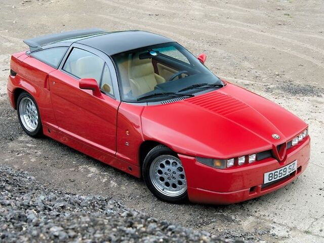 Альфа Ромео СЗ, Купе 1988 - 1994 Alfa  3.0 V6 Zagato