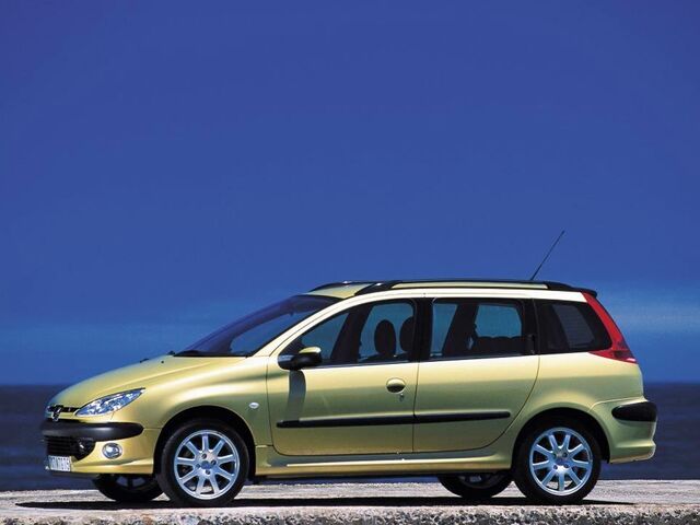 Пежо 206, Універсал 2002 - 2010 SW 1.4 HDi MT (68 Hp)