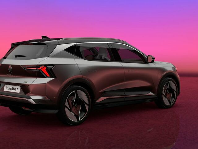 Рено Scenic E-TECH 2024 в Европе на Automoto.ua Серый Рено Scenic E-TECH, объемом двигателя 0 л и пробегом 10 тыс. км за 53685 $, фото 1 на Automoto.ua