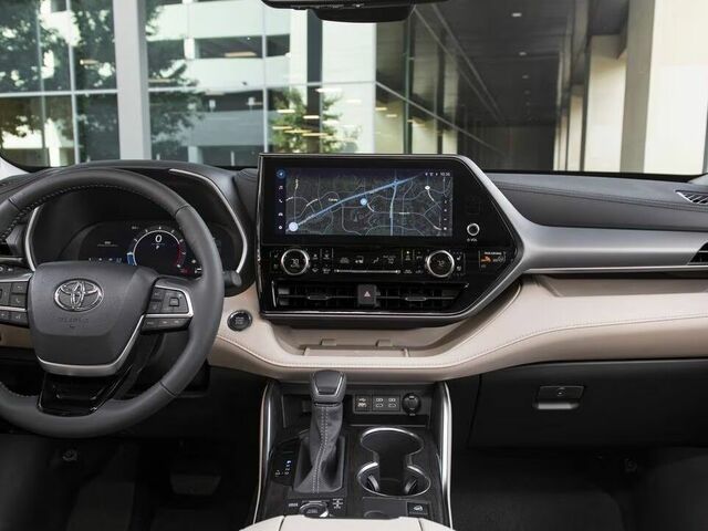 Интерьер Toyota Highlander 2025 Фото интерьера Toyota Highlander 2025
