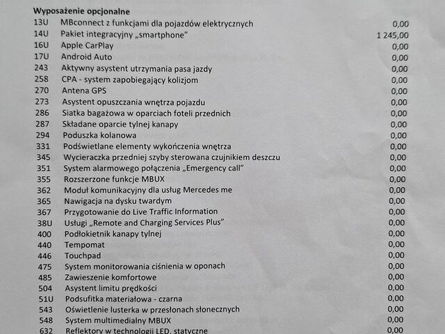 Мерседес EQA, об'ємом двигуна 0 л та пробігом 29 тис. км за 39525 $, фото 29 на Automoto.ua