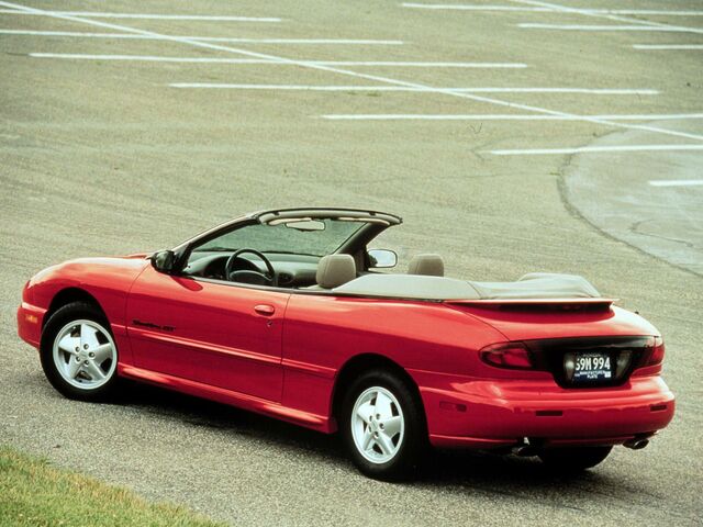 Понтиак Санфаер, Кабриолет 1996 - 2000 Cabrio 2.2 i (117)