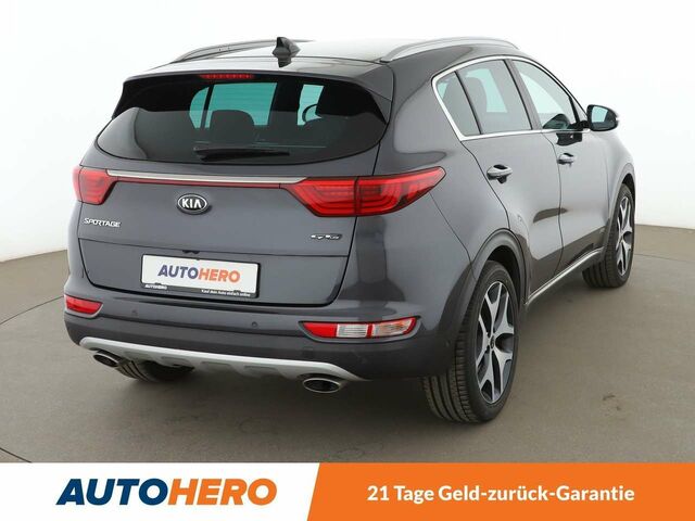 Серый Киа Sportage, объемом двигателя 2 л и пробегом 79 тыс. км за 22575 $, фото 5 на Automoto.ua