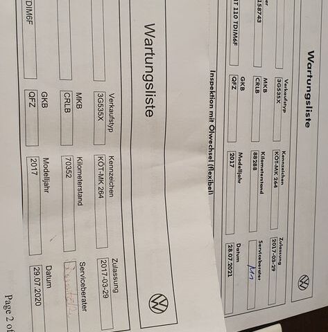 Фольксваген Пассат, об'ємом двигуна 1.97 л та пробігом 128 тис. км за 12829 $, фото 21 на Automoto.ua