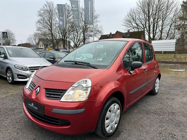 Рено Модус 2007 у Європі на Automoto.ua Червоний Рено Модус, об'ємом двигуна 1.15 л та пробігом 246 тис. км за 1472 $, фото 1 на Automoto.ua