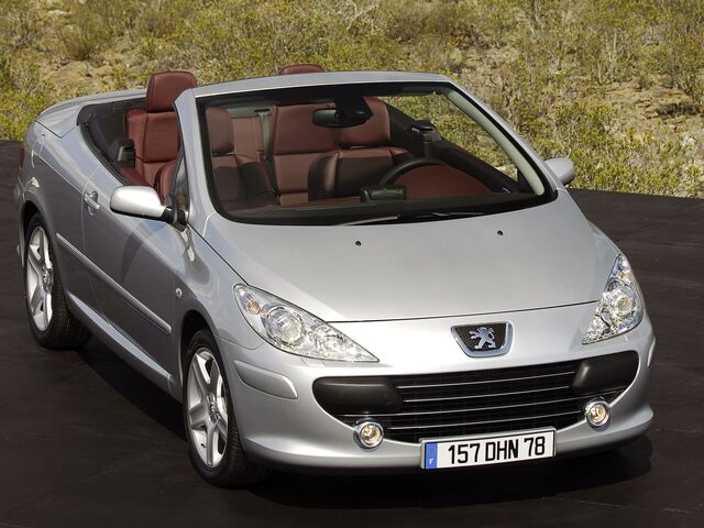 Пежо 307, Купе 2003 - 2008 CC 2.0 i 16V MT (136 Hp)