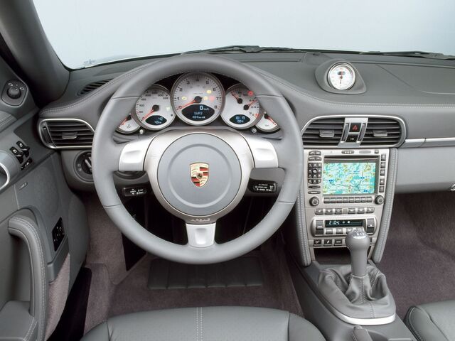 Порше 911, Кабриолет 2004 - н.в. (997) 3.8 Carrera S Cabriolet AT (355 Hp)